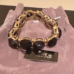 Cara New York Gold and Black Bracelet NWT!